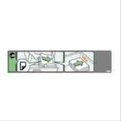 DECAL:PAPER SET DIRECTION:TANDEM TRAY:RIGHT