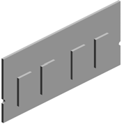 PCB:DDR3-DIMM:512MB(32BIT):ASS'Y