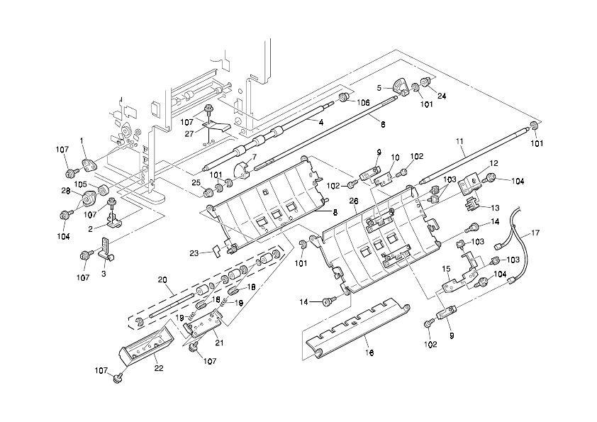 PAPER FEED SECTION 6 (C232)