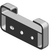 (x4)HINGE:COVER:REAR LOWER