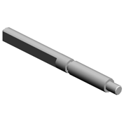 SHAFT:PLAIN SHAFT BEARING:PAPER FEED ROLLER