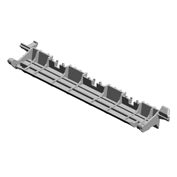 Направляющая пластина на выходе блока закрепления, GUIDE PLATE:FUSING EXIT:ASS'Y