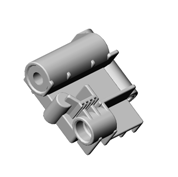SLIDER:VIBRATING PLATE:REAR:LINEAR BUSHING201807-09 X/X