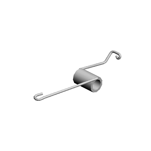 (x2)TORSION SPRING:UPPER