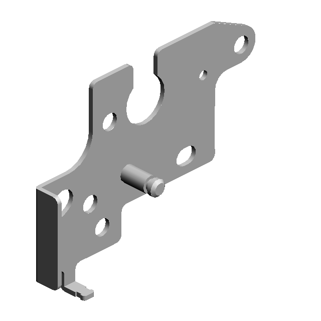 SIDE PLATE:POSITIONING:TRANSFER:FRONT:ASS'Y