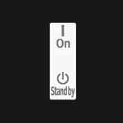 (x2)(NA/AA):DECAL:MAIN SWITCH:ON-STANDBY:DOM