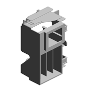 (x2)DUCT:POWER SUPPLY UNIT:EXHAUST
