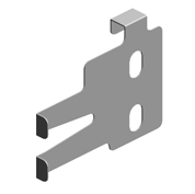 GROUND PLATE:BRACKET:DUPLEX:LOWER