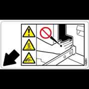 DECAL:CAUTION CHART:TANDEM LCT