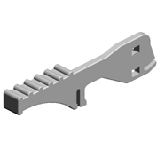 LEVER:LOCK:FUSING UNIT:FRONT