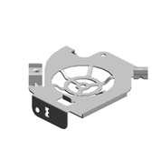 BRACKET:DC FAN MOTOR:INTERMEDIATE TRANSFER