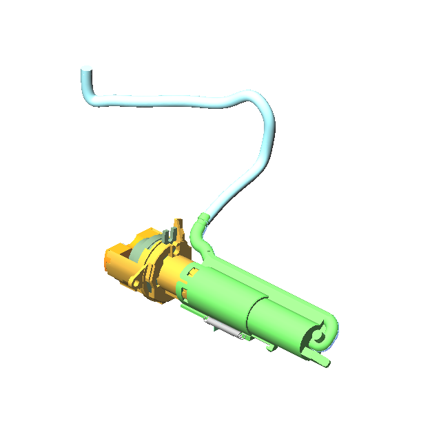 Блок помпы подачи пурпурного тонера в сборе, PUMP UNIT:M:C2:ASS'Y