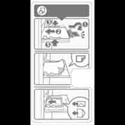 DECAL:PAPER SET DIRECTION:MANUAL FEED