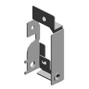 (x2)BRACKET:STOPPER:PAPER TRAY
