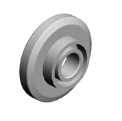 Держатель подшипника, HOLDER:RADIAL BALL BEARING:PAPER SPOOL