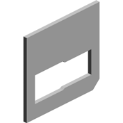 SHEET:DAMPING INSULATION:DUCT:LOWER