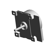 DC BRUSHLESS MOTOR:DRUM:BK:31.3W:40CPM:(M11)