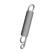 (x2)TENSION SPRING:HEAT ROLLER