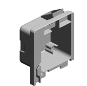 DUCT:TRANSFER/SEPARATION UNIT:RIGHT REAR:INNER BACK