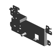 BRACKET:DC SOLENOID:REAR:ASS'Y