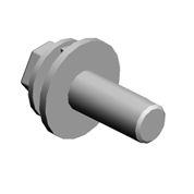 (x4)HEXAGON SOCKET HEAD CAP BOLT:SW-W:M4X8:BLACK