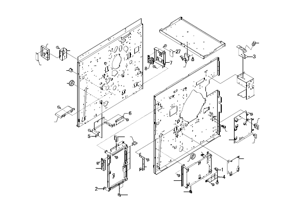 Frame Section 2 (Main PCB 1)