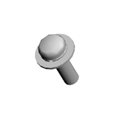 SCREW:POLISHED ROUND/SPRING:M3X10