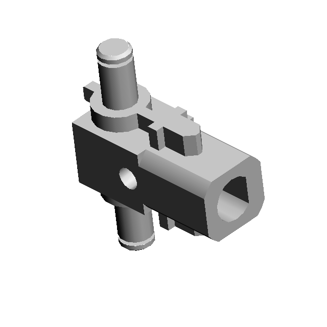 Запирающая часть с держателем, Bracket:Lock