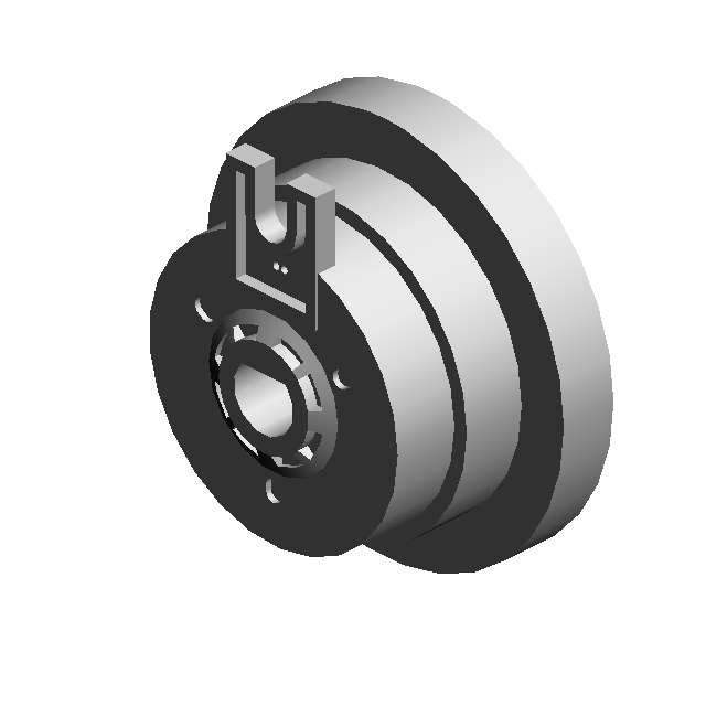 (x2)ELECTROMAGNETIC CLUTCH:3.5T:MANUAL FEED