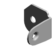 (x2)BRACKET:POSITIONING:FUSING UNIT:M3