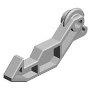 STOPPER:GUIDE PLATE:REAR