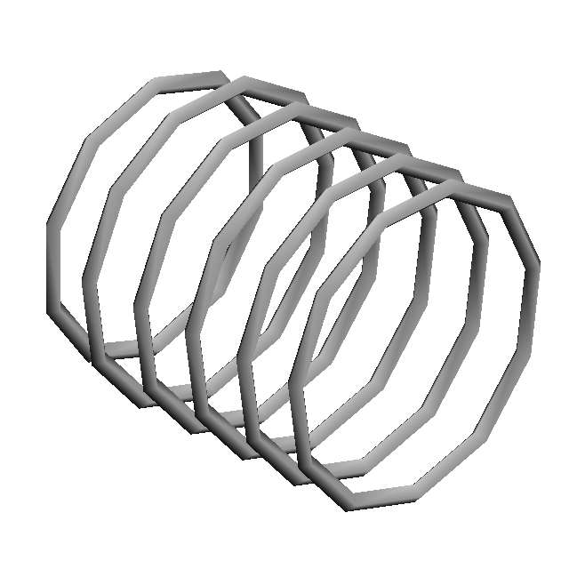 COIL SPRING:LEFT LOWER:LOCK