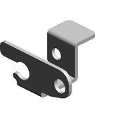 LEVER:PRESSURE RELEASE:REAR