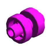 (x2)ROLLER:SWIVEL