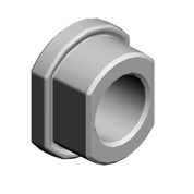 Плоский подшипник вала:6X10X6, PLAIN SHAFT BEARING:6X10X6