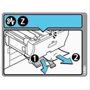 DECAL:PICK-UP PAPER JAM:DUPLEX