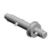 Промежуточная ось привода Pro 8100/8200, SHAFT:DRIVE:TRANSPORT SCREW:ASS'Y
