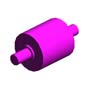 (x2)GUIDE STOPPER ROLLER