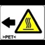 DECAL:WARNING (HIGH TEMPERATURE):REAR RART