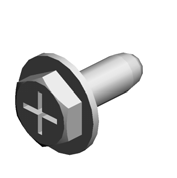 (x10)TAPPING SCREW:ROUND POINT:3X8