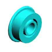 GEAR:IDLER:DUPLEX:Z19:FLANGE TYPE