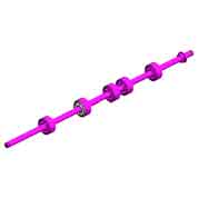 ROLLER:MIDDLE:DRIVE:PRESS FIT