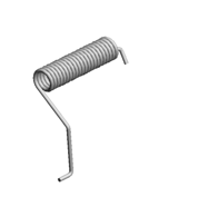 TORSION SPRING:FUSING/PAPER EXIT UNIT:FRONT