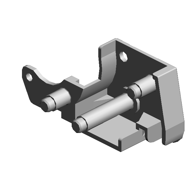 BRACKET:MANUAL FEED:REAR
