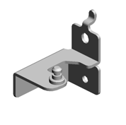 (x2)HINGE:DOOR:TONER SUPPLY