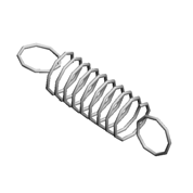 (x2)TENSION SPRING:STRIPPER PLATE:2N