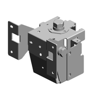 Кронштейн крепления панели управления Pro 8300s., HINGE:STAND:OPERATION SUB-UNIT:ASS'Y