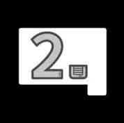 DECAL:PAPER TRAY:NO.2