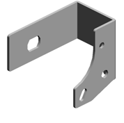 Кронштейн, BRACKET:TONER OUTLET SUB-UNIT:VERTICAL TRANSPORT:LOWER