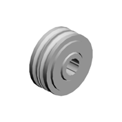 (x2)PULLEY:IDLER:CARRIAGE